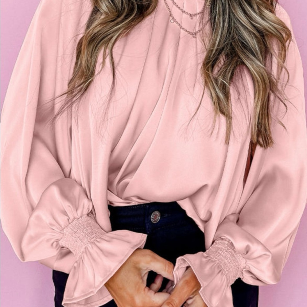 Elegant Pink Women's Top